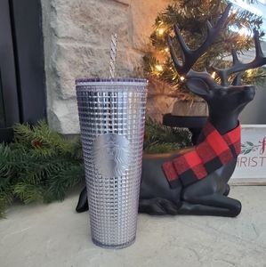 * Brand New Starbucks Silver Tumbler *